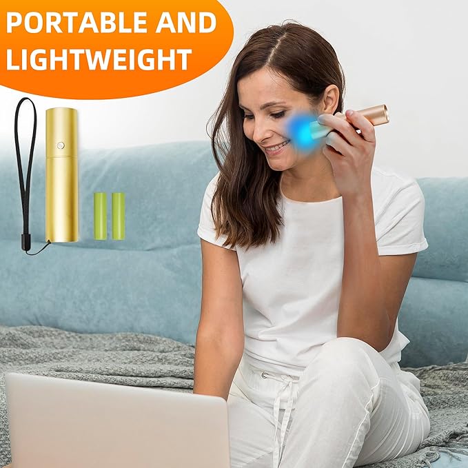 UTK Red Light Therapy Device with 5 Wavelengths-(470:630:660:850:940nm) LED Infrared Red Light Therapy-Upgrade 470nm and 940nm Near Infrared Light