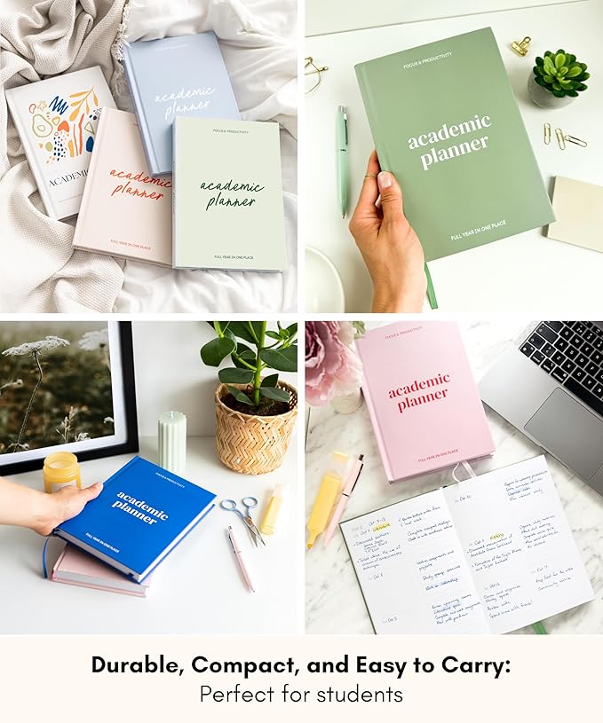 Lamare Academic Planner 2025-2026 – Undated Weekly College Student Planner 2025-2026 For Homeschool, High School, College & Nursing Students