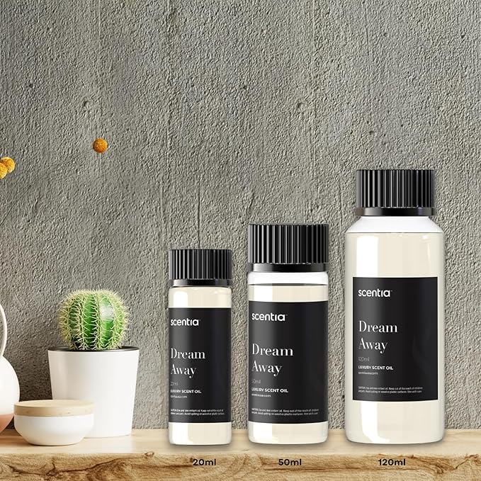 Fragrance Oil Blend, Inspired by Iconic Perfume, Home Luxury Scents, Essential Oil blend for Aromatherapy Diﬀusers, Humidifiers & Candle Making -Dream Away|120ml | 4.06 Fl Oz, Mothers Day Gift