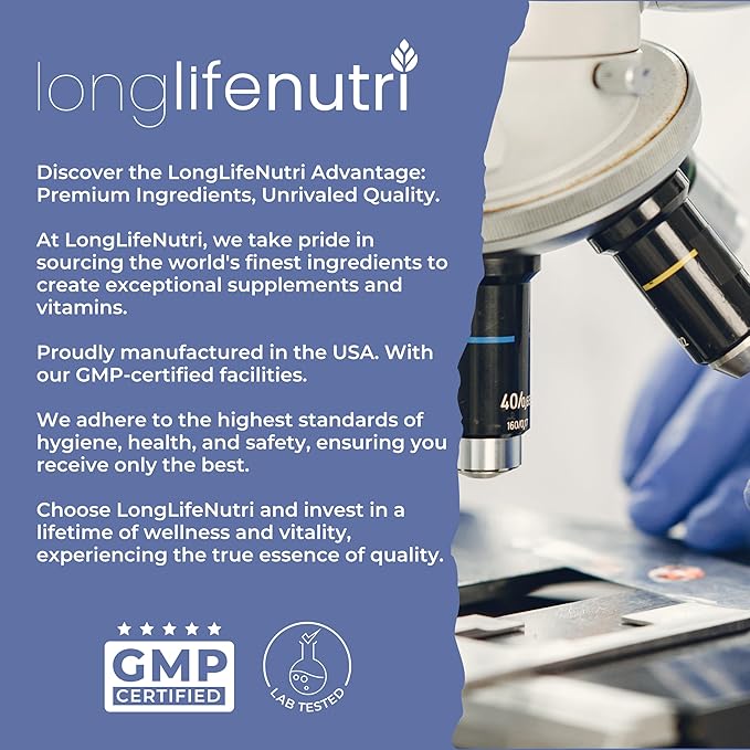 Huperzine A 200mcg - from Huperzia Serrata Leaf, 180 Vegetarian Capsules, Natural Brain Nootropic for Focus, Memory, and Clarity, 6 Month Supply, GMP Certified, Made in USA