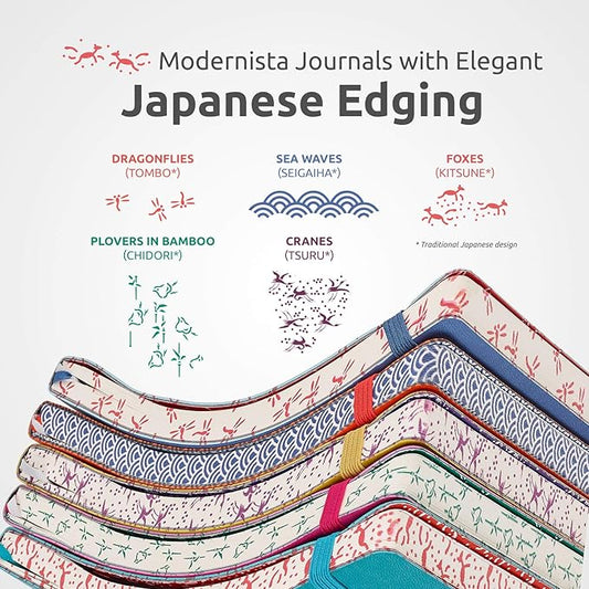 Aesthetic Large B5 Dotted Journal - Enjoy Bullet Journaling with a Soft Cover 7x10 inch, Non-Bleed Thick 120gsm Paper with Japanese Edge Motif - Turquoise Faux Leather Lay Flat Dot Notebook - ZenART