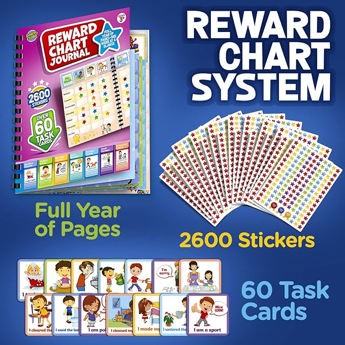 Reward & Behavior Journal for Kids - Weekly Chart