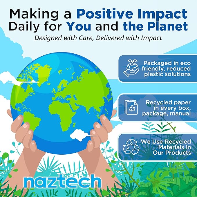 Naztech Xpods PRO Ear Buds - (Sandstone) True Wireless Earbuds Noise Cancelling Earbuds Wireless Bluetooth Earphone for Gym Sound Cancelling in Ear Headphones Fitness Earphones Includes Charging Case