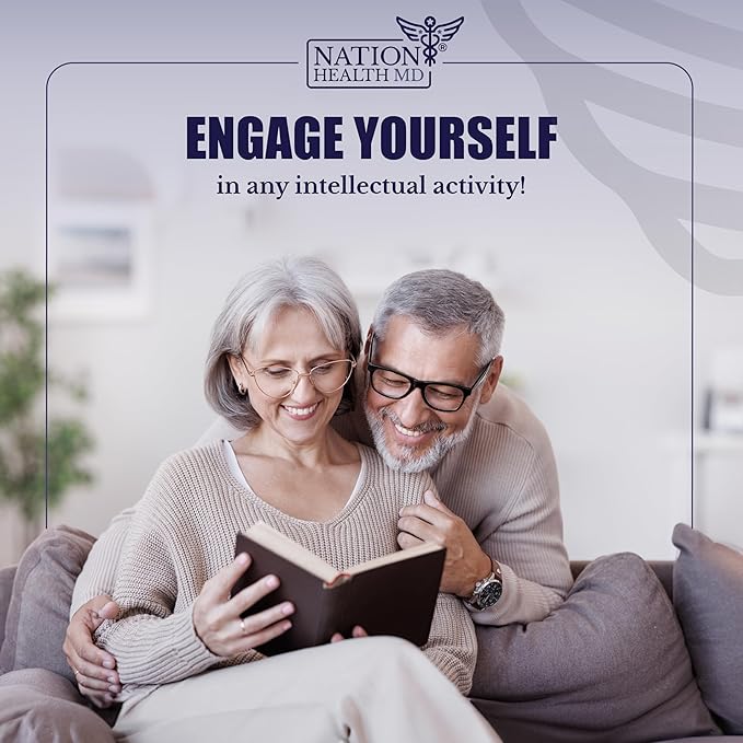 Cognilux - Brain Supplements for Memory and Focus - Nootropic Focus Supplement with Niacin, Vitamin B6, GABA and More - Memory Supplement for Brain, Brain Health, 60 Capsules