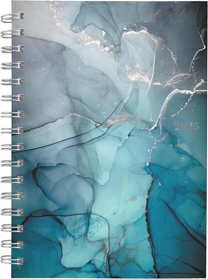 Cambridge 2025 Planner, Weekly & Monthly, 5-1/2" x 8-1/2", Small, Glacier (1727-200-25)