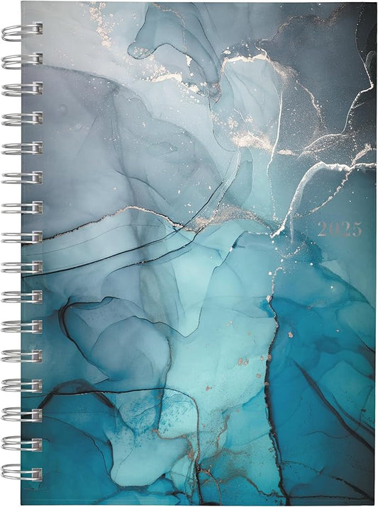 Cambridge 2025 Planner, Weekly & Monthly, 5-1/2" x 8-1/2", Small, Glacier (1727-200-25)