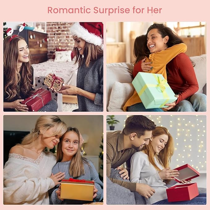 Wireless Keyboard and Mouse Combo, Retro Round Keycap Typewriter Keyboard with Phone/Tablet Holder, Cute Colorful Keyboard for Computer/Laptop/Windows by SABLUTE (Pink)