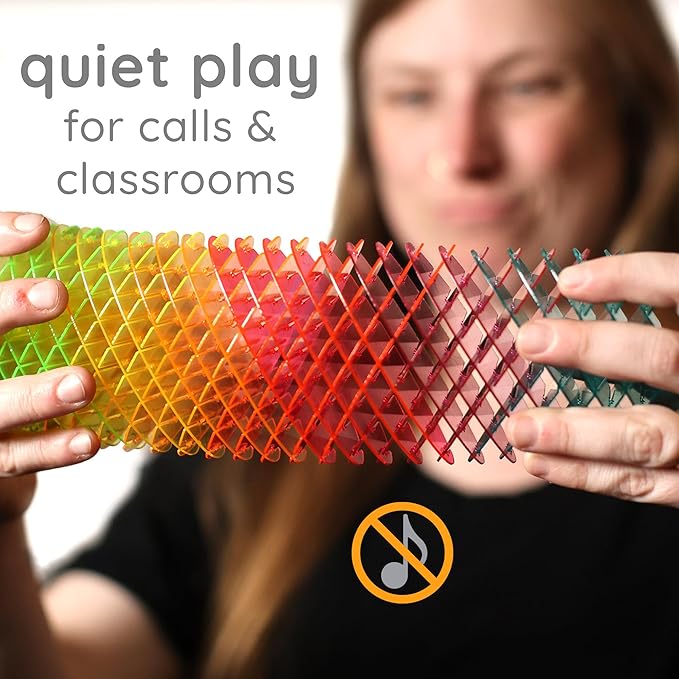 Morf Fidget Sensory Spring Berry – Bendy Elastic Fidget Toy for Kids and Adults, Dynamic Spring Toy with Color Transitions, Perfect for Sensory Play, Calming Stress Relief