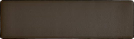 Anti Fatigue Kitchen Rugs Kitchen Mats for Floor,Cushioned Non-Slip Waterproof Ergonomic Comfort Rug Standing Mat for Kitchen,Doing Dishes,Floor,Home,Office,Sink,Laundry,Brown,17.3"x60"