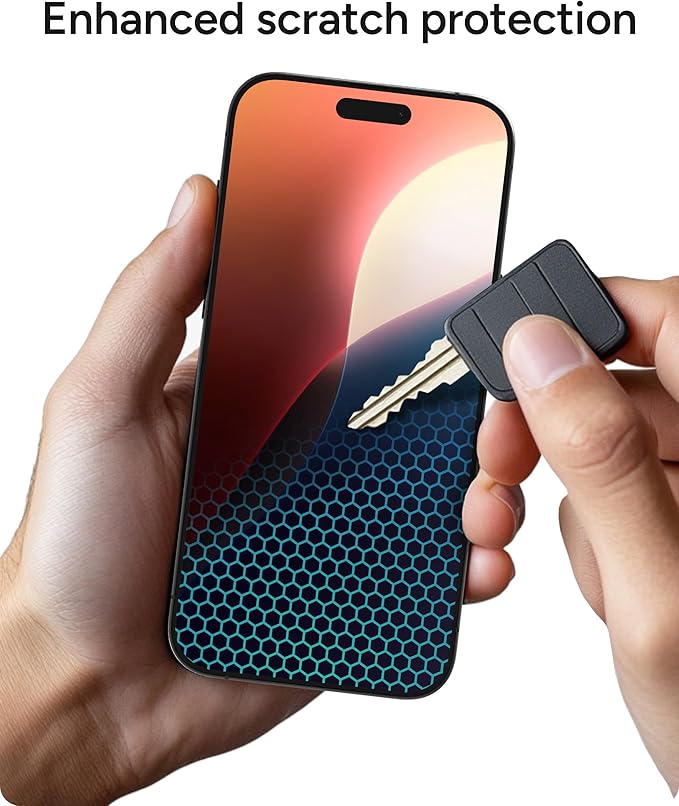 ZAGG XTR4 Screen Protector for iPhone 16 Pro Max - 11x Stronger Tempered Glass, Blue Light Filtration, Anti-Reflective Technology, Graphene Reinforced, InvisibleShield, Easy Dust-Free Installation