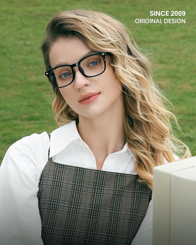 Cyxus Blue Light Glasses for Men Women Reduce Eye Strain UV Blocking for Computer Screen 8082