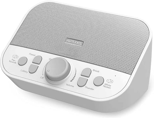 Riptunes White Noise Sound Machine w/ 28 Soothing Sounds, SM128 Enjoy Your Sleep with This Great Noise Machine