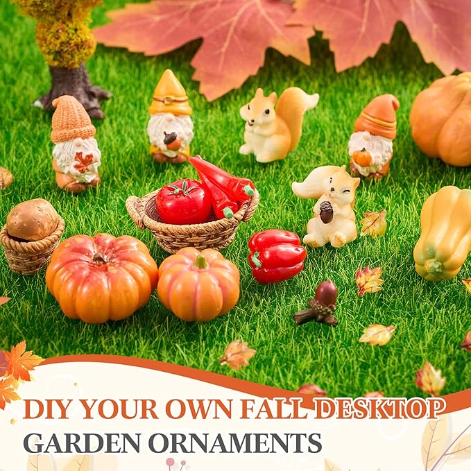 Soulchen Zen Garden Kit for Desk Decor Zen Sand Garden Box Set with Black Wooden Tray, Blue Sand, Tools & Accessories Japanese Gifts for Desktop Meditation Room Office Home (Fall)