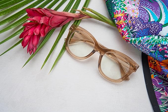 Peepers by PeeperSpecs Oprah's Favorite Center Stage Women's Oversized Blue Light Blocking Reading Glasses