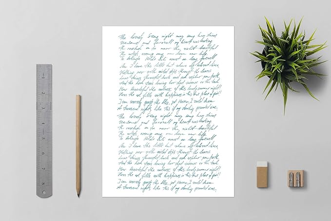 MADE IN USA – Debra Dale Designs Memo Note Pads – 8.5"x11" White Bond – 13 Pads, 50 Sheets Each – Office Desk Supplies