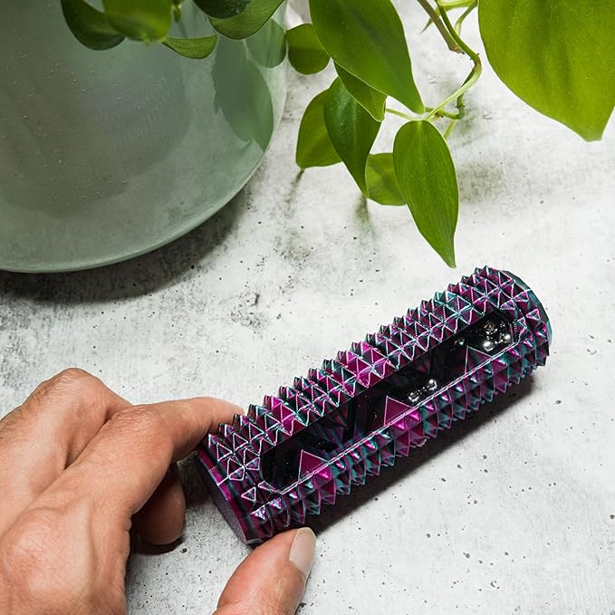 ZenStick – Spikey Sensory Fidget Toy with Steel Balls for Anxiety Relief, Focus, Stress Reduction & Mindful Stimulation (Beetle)