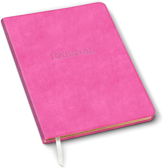 Gallery Leather Journal Notebook - 192 Pages, Softcover, For Men and Women, For Writing, Work & Travel, Handcrafted - Acadia Hope - 9.75 x 7.5, Large Lined