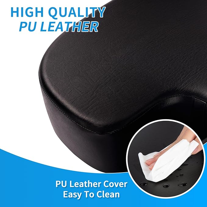 Luxury Seat Cushion, 3 Inch Thick Memory Foam for Pressure Relief, Sciatica, Tailbone Pain & Back Pain Relief, Multi-Use for Bleachers, Car, Gaming, Office Chair