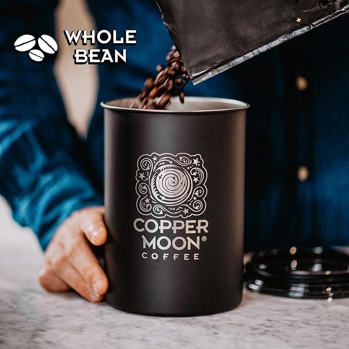 Copper Moon Light Roast Whole Bean Coffee, Guatemalan Blend, 5 Lb