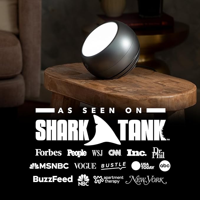 Circadian Optics Light Therapy Lamp | Ultra Bright 10,000 Lux Full Spectrum UV-Free LED Light | Leo