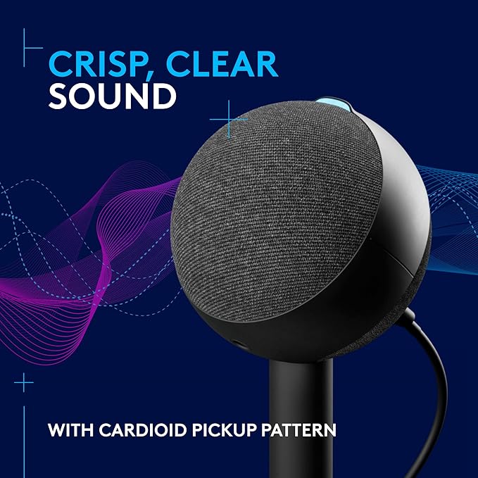 Logitech G305 Lightspeed Wireless Gaming Mouse, Black + Yeti Orb RGB Gaming Microphone with LIGHTSYNC, USB Mic for Streaming