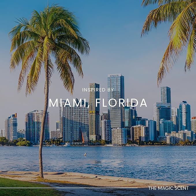 Aqua di Miami Diffuser Oil - Hotel & Home Luxury Scents - Diffuser Oil Scents for Home Designed for Use in All Diffusers - 8.5 fl oz, 250 mL