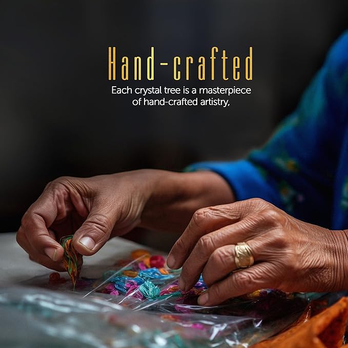 FASHIONZAADI 7 Chakra Tree of Life, Crystals and Healing Stones, Birthday Gifts for Women - Crystal Tree for Positive Energy, Home Office Decor, Spiritual Gifts for Women