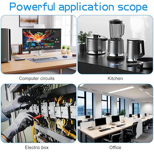 XHF 30pcs Adhesive Cable Wire Clips Black, Outdoor Cable Management Wire Organizer Cord Holder for Under Desk, Car, Wall, TV PC Ethernet Cable