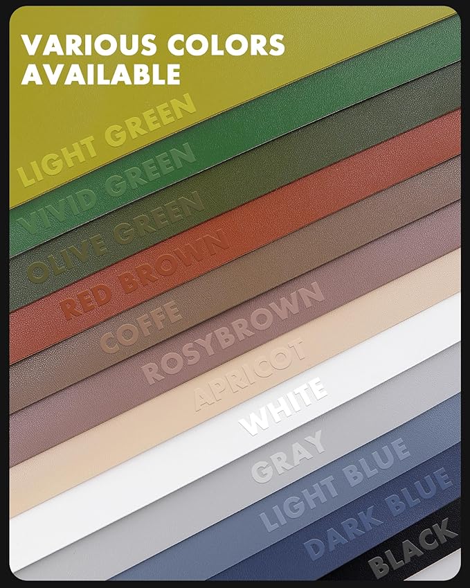 YSAGi Double-Sided Desk Pad, Leather Desk Mat, Eco Cork Desk Pad Protector, Large Mouse Pad for Desk, Waterproof Desk Blotter Pad, Desk Writing Pad for Office Work/Home(23.6"x13.7",Black+Cork)