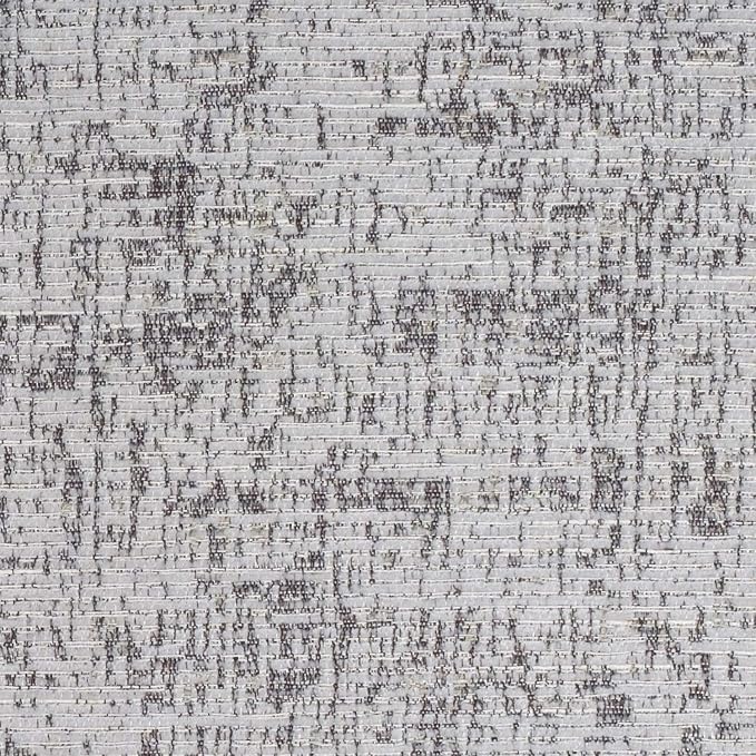 Sweet Home Collection Chair Cushion Memory Foam Pads Honeycomb Pattern Slip Non Skid Rubber Back Rounded Square 16" x 16" Seat Cover, 2 Pack, Broadway Blue/Black