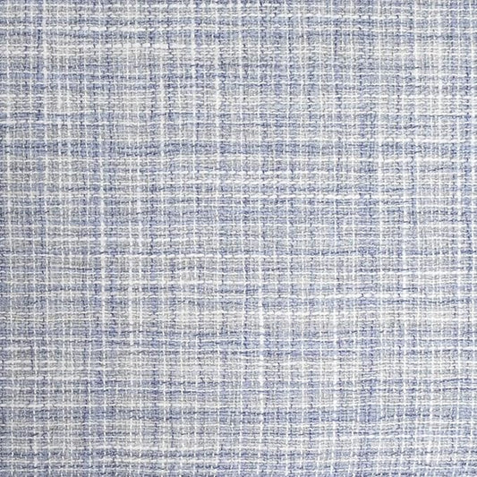 Sweet Home Collection Chair Cushion Memory Foam Pads with Ties Honeycomb Pattern Slip Non Skid Rubber Back Rounded Square 16" x 16" Seat Cover, 12 Pack, Aria Silver/Blue 4 Pack