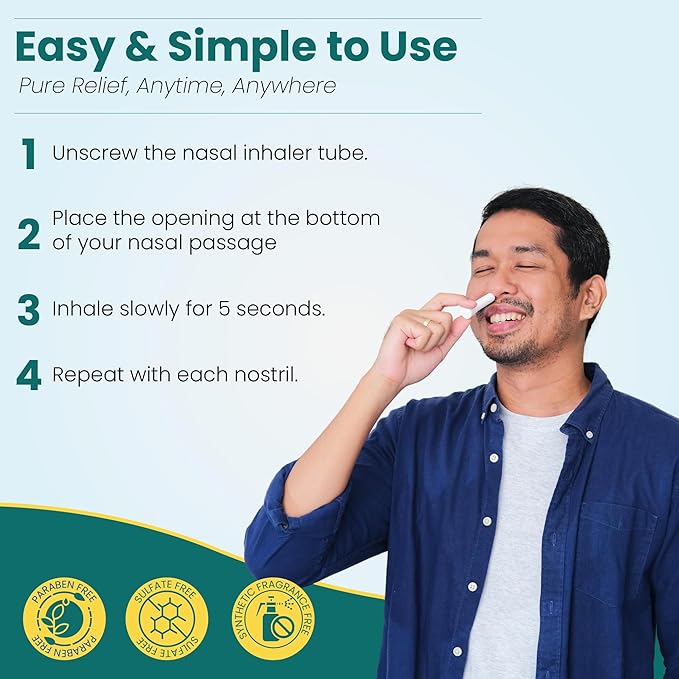 MOXĒ Nature Gift Bundle Nasal Sticks | 5 Aromatherapy Inhalers with 100% Pure Essential Oil Blends | Warming & Cooling Scents of The Natural World, Made in USA