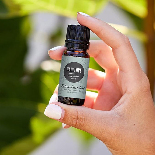 Edens Garden Hair Love Essential Oil Blend- 100% Pure Premium Grade, Undiluted, Natural, Therapeutic, Aromatherapy, The Best for Skin, Hair, Face 118 ml (4 fl oz)