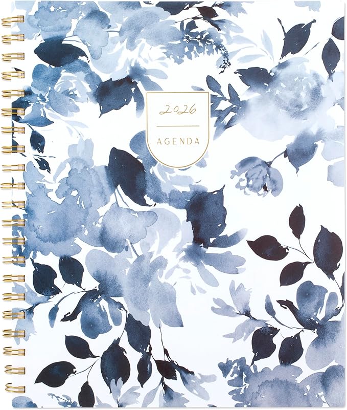 Cambridge 2026 Planner by Leah Bisch, Weekly & Monthly, 8.5" x 11", Large, Ciara Floral (LB41-905-26)