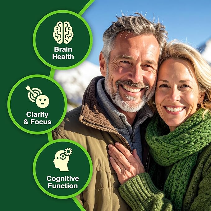 Brain Vitality Plus™ – Advanced Supplement for Memory and Focus a Nootropic for Mental Clarity
