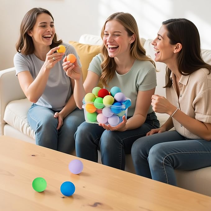 JOYIN 24 Pack Slow Rising Stress Balls, Squishy Sensory Fidget Toys, Hand Therapy Balls for Anxiety Relief, Classroom Prize Box Toys for Kids, Goodie Bag Stuffers, Party Favors