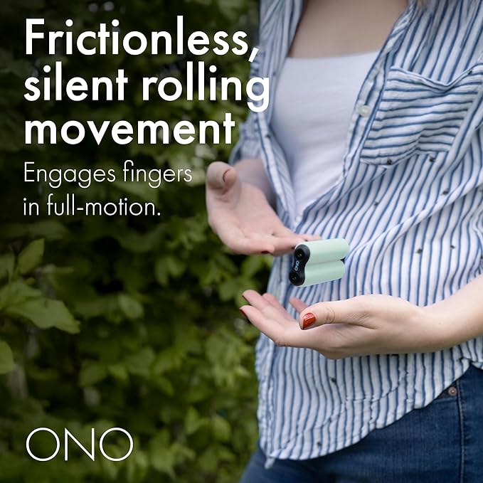 ONO Roller - Handheld Fidget Toy for Adults | Help Relieve Stress, Anxiety, Tension | Promotes Focus, Clarity | Compact, Portable Design
