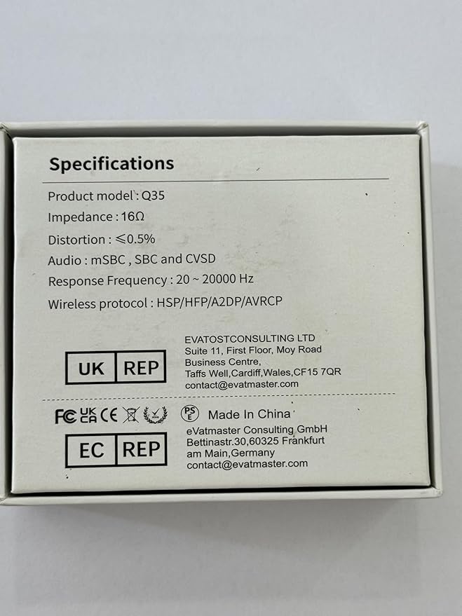 Wireless Earbuds, 2023 New Ultralight Sport Bluetooth 5.3 Headphones In Ear with LED Display, Built-in Mic Earphones, IPX7 Waterproof Wireless Headphones with Earhooks for Gym Workout (Purple)