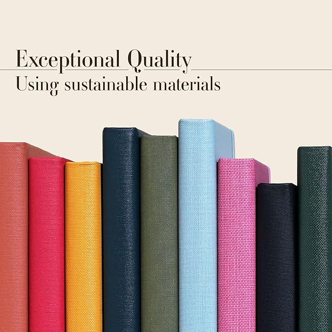 Hardcover Ruled Journal with Thick 100 gsm College Ruled Paper A5 size (8.3 inches x 5.4 inches) - Daily Writing Notebook Journal for Travel, School and Office Use - Diary Journal for Women and Men - Olive Green