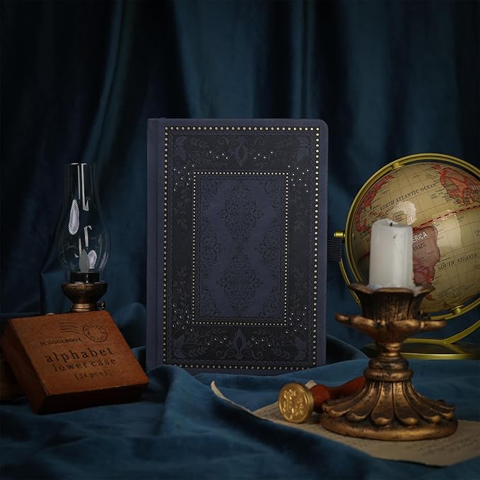 TIEFOSSI Bullet Dot Journals for Women Men, Dot Journals for Writing Women, 160gsm Thick Paper, 190 Numbered Pages, for Planner Organization