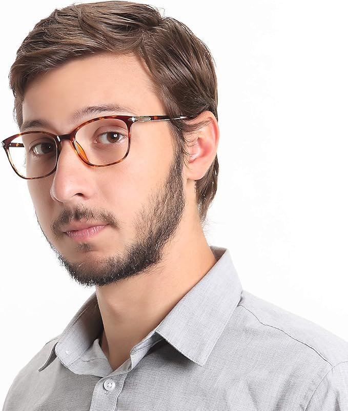 LifeArt Blue Light Blocking Glasses, Anti Eyestrain, Computer Reading Glasses,TV Glasses for Men and Women