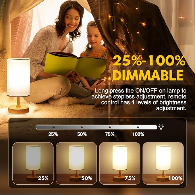 Light Therapy Lamp, Sunlight Lamp 10000 Lux with Remote Control, 3 Color Temperature & 4 Brightness Level & Timer, Daylight Lamp for Home, Office, Decoration