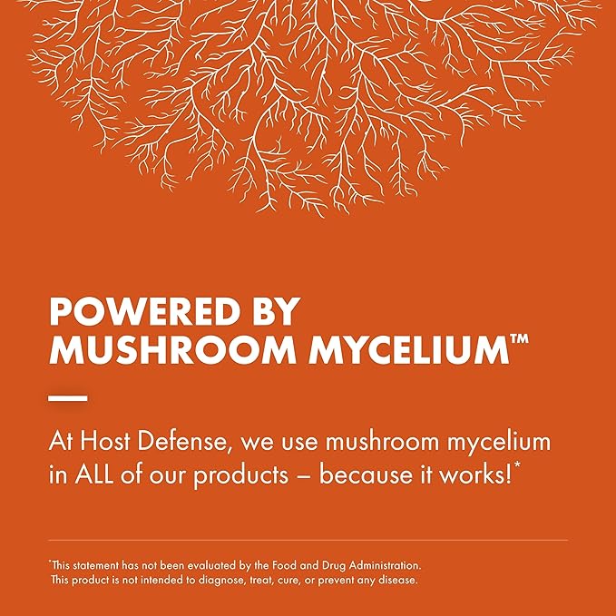 Host Defense Breathe* Capsules - Immune & Respiratory Support Mushroom Supplement - Herbal Lung Health Supplement with Chaga, Reishi & Cordyceps - 60 Capsules (30 Servings)*