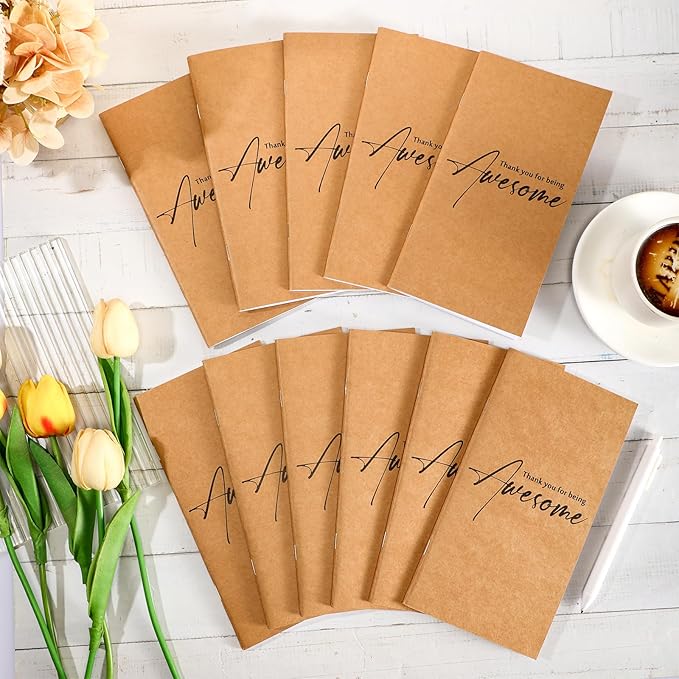 Qilery 30 Pcs Bulk Pocket Planners 2025 Habit Tracker Notebooks Gifts for Students Teachers Employee Coworkers to Do List Weekly Goals Notepads with Inspirational Quotes(Thanks)