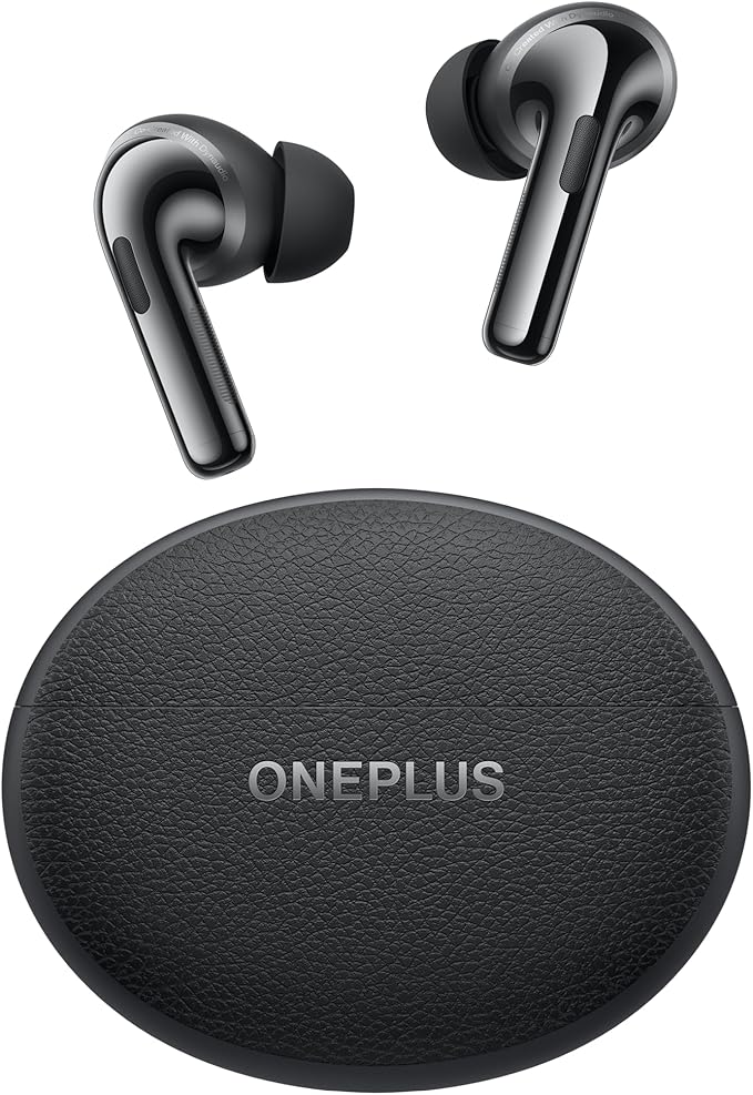 OnePlus Buds Pro 3, Wireless Bluetooth Earbuds, Noise Canceling Earbuds, Deep Bass, Immersive Sound, Up to 44 Hour Playtime with Charging case, Midnight Opus