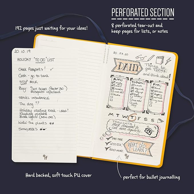 IF Bookaroo Notebook A5 Journal - Purple