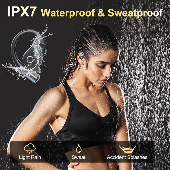 AI Translation Earbuds Real Time,164 Language Translator EarBuds with LED,Wireless Earphones Bluetooth Headphones, Audifonos Traductores de Inglés Español, Translating Device for Business Travel Study