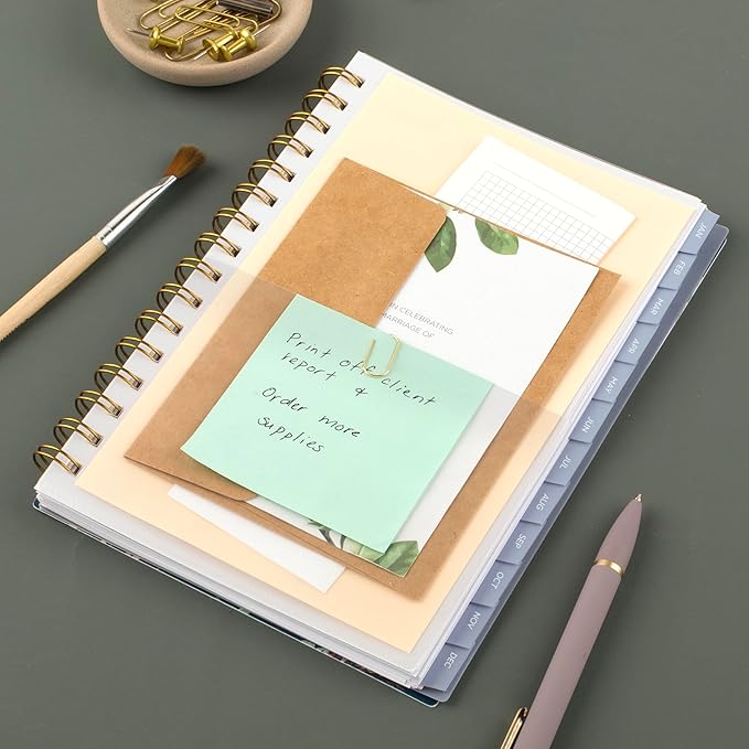 Cambridge 2026 Planner by Leah Bisch, Weekly & Monthly, 5.5" x 8.5", Small, Calista Floral (LB40-200-26)