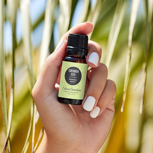 Edens Garden Coriander Seed Essential Oil- 100% Pure Premium Grade, Undiluted, Natural, Therapeutic, Aromatherapy, The Best for Diffuser, Skin, Candle, Kid Safe 10 ml (.33 fl oz)