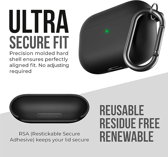 Keybudz Hybrid Shell Series Compatible - AirPods Pro Case Cover